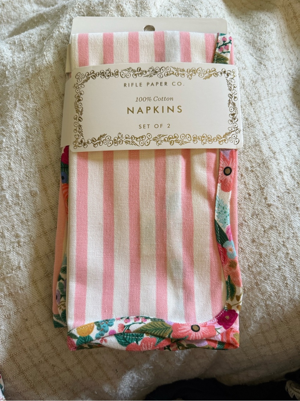 Rifle Paper Co. x Target Garden Party Set of 2 Cotton Napkins